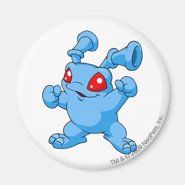 Grundo Blue Magnet (Vorne)