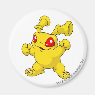 Grundo Gelb Magnet