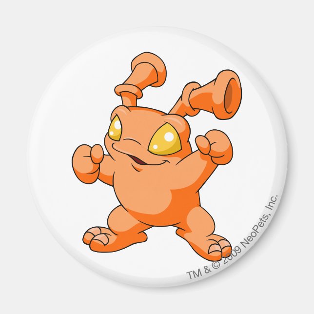 Grundo Orange Magnet (Vorne)