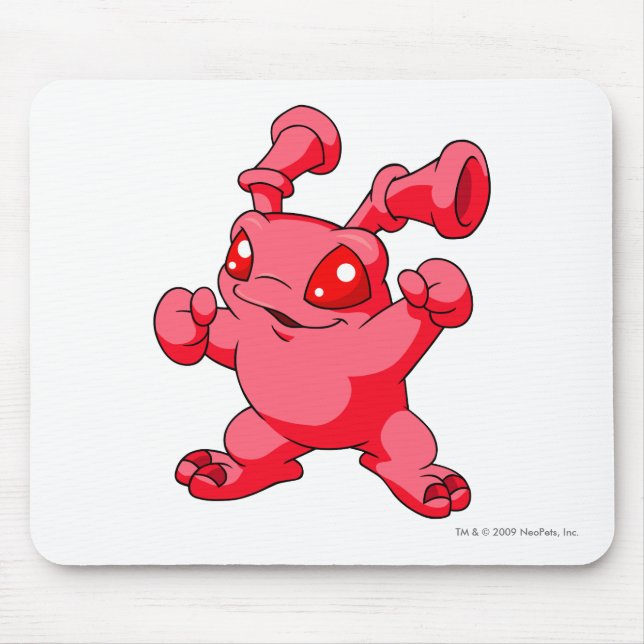Grundo Rot Mousepad (Vorne)