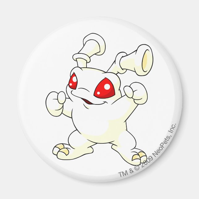 Grundo White Magnet (Vorne)