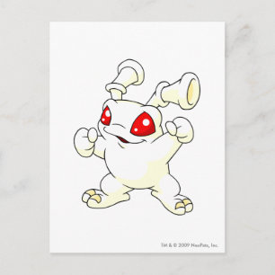 Grundo White Postkarte