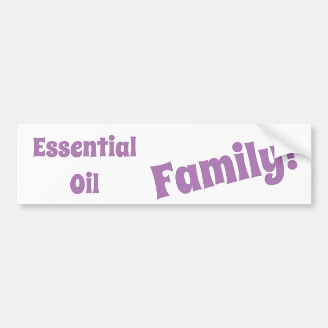 Grundölfamilie Autoaufkleber (Vorne)