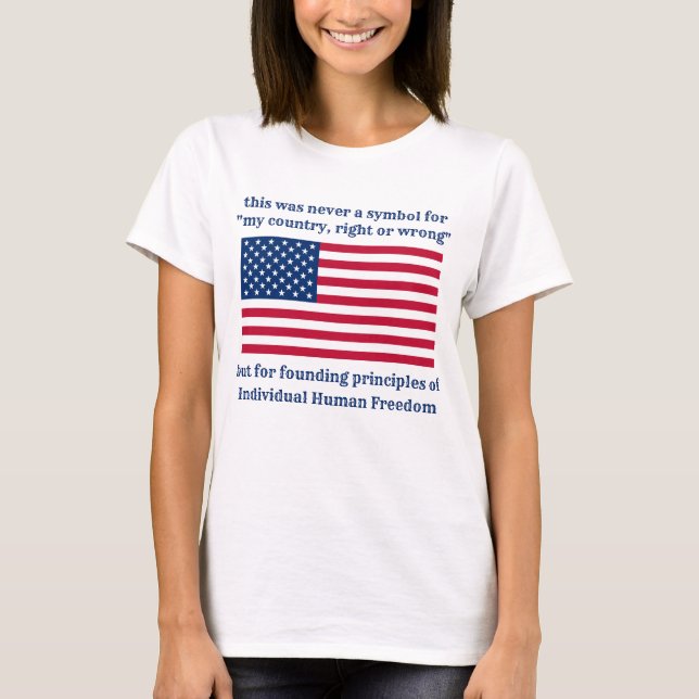 Grundprinzipien (leichter) T - Shirt (Vorderseite)