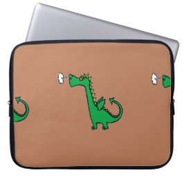 Gründrache Laptopschutzhülle