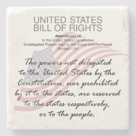 Grundrechtecharta der Vereinigten Staaten. Zehnte Steinuntersetzer