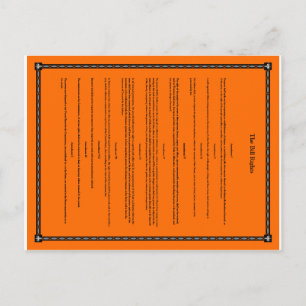 Grundrechtecharta Postkarte