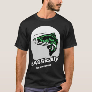Grundsätzlich bin ich Awesome-Design für Fischer o T-Shirt