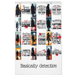 Grundsätzlich Detektiv Kalender