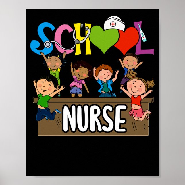 Grundschule: Krankenpflege zurück zur Schule Poster (Vorne)