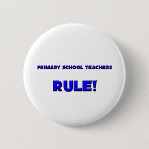 Grundschule-Lehrer-Regel! Button