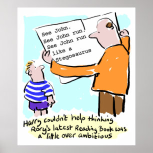 Grundschullehrer Kinderbuch Poster