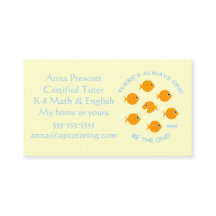 Grundschullehrer mit Inspirationsmotto