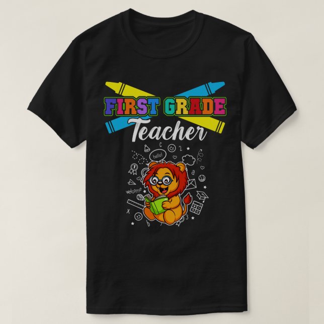 Grundschullehrer T-Shirt (Design vorne)