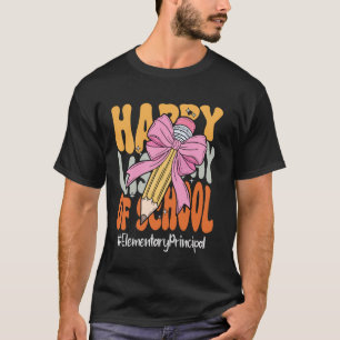 Grundschulleiterin Glücklicher letzter Schultag Co T-Shirt