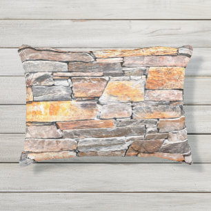 Grundstein   Natursteinmuster   Steine Kissen Für Draußen