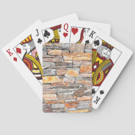 Grundstein | Natursteinmuster | Steine Spielkarten