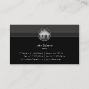 Grundstücksmakler Visitenkarte