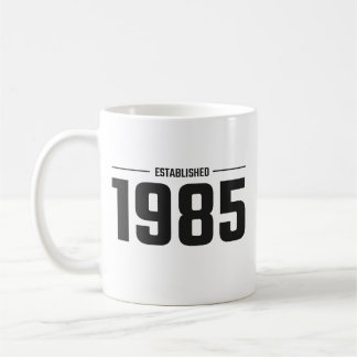 Gründung 1985 Coffee Tasse