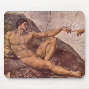 Gründung Adams im Detail Mousepad