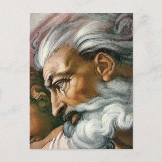 Gründung von Adam (im Detail) Postkarte (Vorderseite)