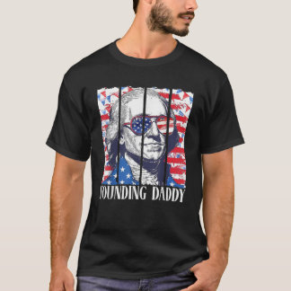 Gründung von Daddy Washington Patriotic American 4 T-Shirt