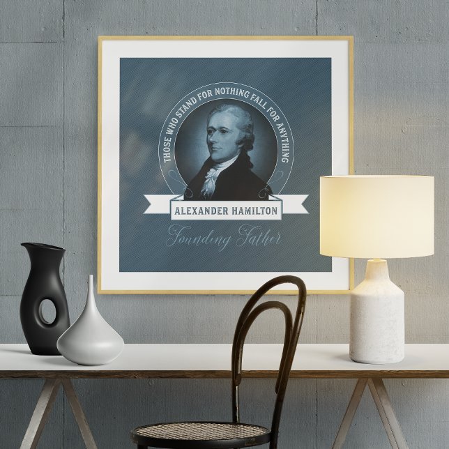 Gründung von Vater Alexander Hamilton Poster (Von Creator hochgeladen)