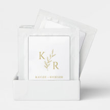 Gründungsinitialen für die Teilnahme von Hochzeits