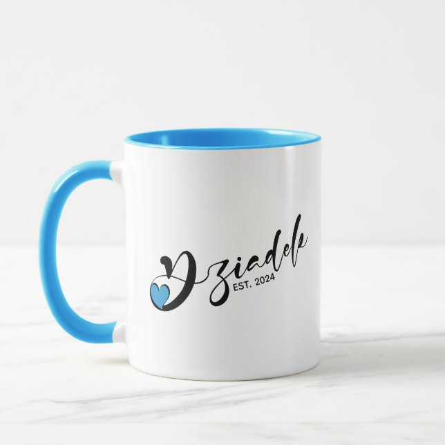 Gründungsjahr der polnischen Dziadek - Großvater Tasse (Links)