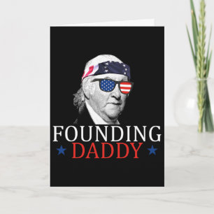 Gründungsvater Daddy Paul Revere 4. Juli  Karte