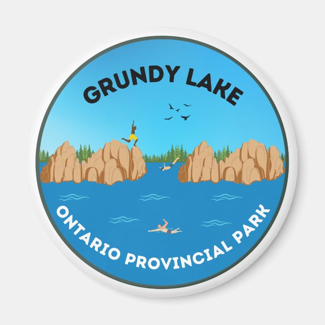 Grundy Lake Ontario Provincial Park Magnet (Vorne)