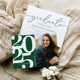 Grüne 2025-Foto-Graduationspartei - Einladung