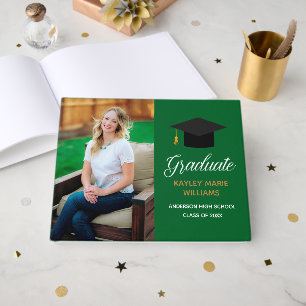 Grüne Abschlussfeier Abitur-Foto Autogramm Gästebuch