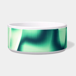 Grüne Acrylformen mit spitzen Pfefferminztönen Napf