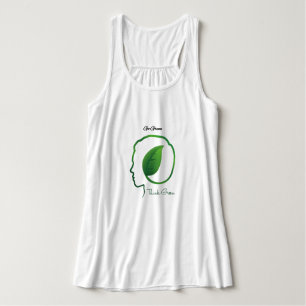 "Grüne Aktionen, größere Morgen" motivierend Tank Top