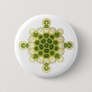 Grüne Algen Button
