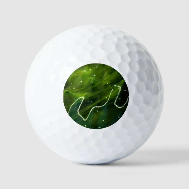 Grüne Algen und Wasser durch Gbcnm Golfball (Vorderseite)