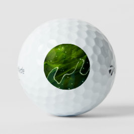 Grüne Algen und Wasser tmtp5 gbcnm Golfball