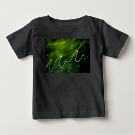 Grüne Algen und Wasserkohle Baby T-shirt