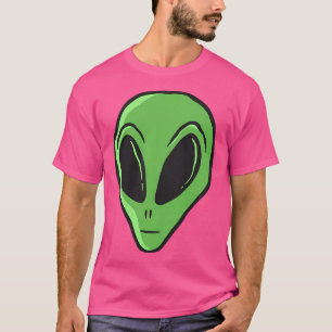 Grüne Alien T-Shirt