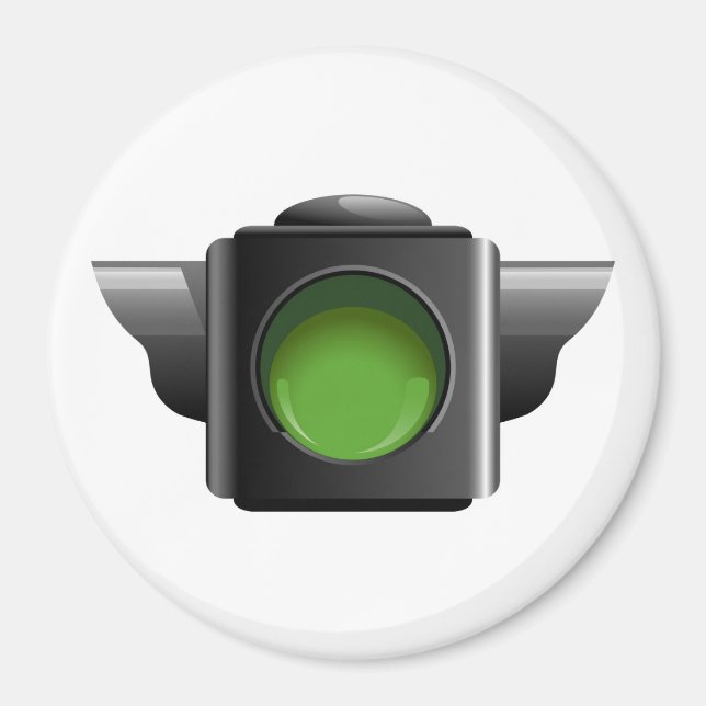 Grüne Ampel für das Klassenmanagement Magnet (Vorne)