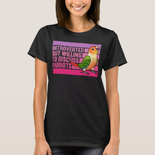 Grüne Ananas-Konu, eingeführt, aber Papageien T-Shirt