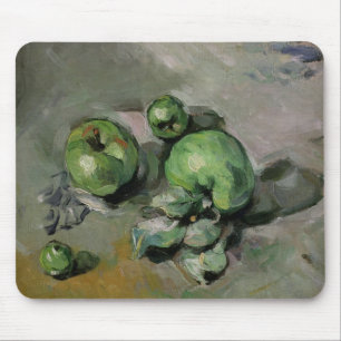 Grüne Äpfel Pauls Cezanne  , c.1872-73 Mousepad