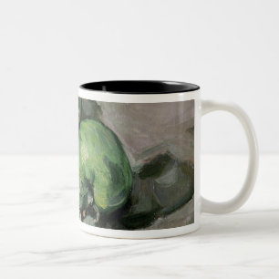 Grüne Äpfel Pauls Cezanne  , c.1872-73 Zweifarbige Tasse
