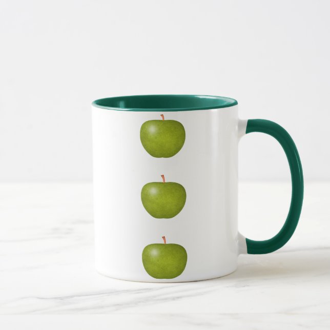 GRÜNE ÄPFEL Tasse (Rechts)