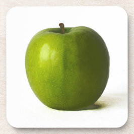 Grüne Apfelkugel Getränkeuntersetzer