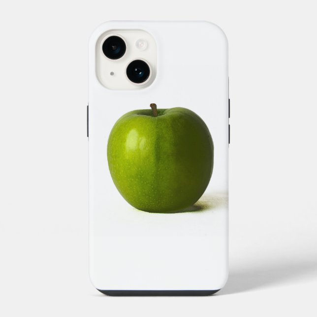 Grüne Apfelliphcnm iPhone Hülle (Rückseite)