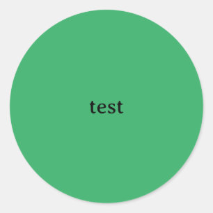 grüne Aufkleberprüfung .co.uk Runder Aufkleber