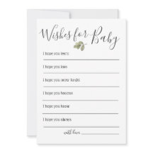 Grüne Babydusche für Kinder