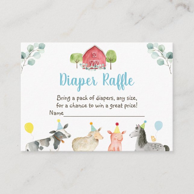 Grüne Babydusche-Windelwaschkarten Begleitkarte (Vorderseite)